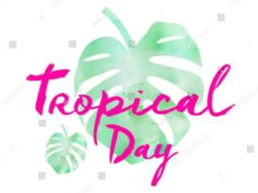 tropical day dress