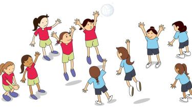 volleyball team game