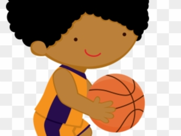 boy with basketball