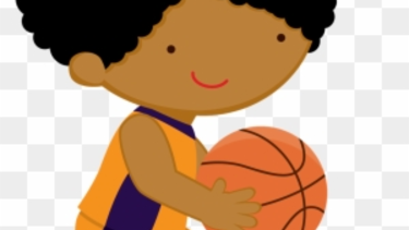 boy with basketball