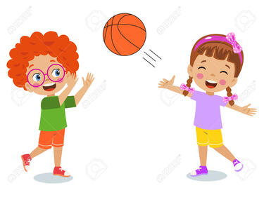 girls playing basketball