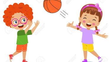 girls playing basketball