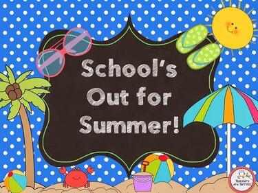 School's out for summer