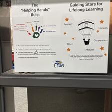 Harry Sayers Core Values poster